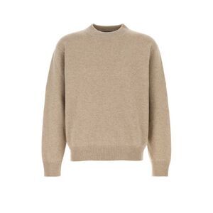 Prada Men Sand Cashmere Sweater